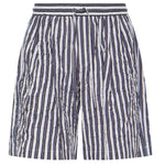 Bermuda in tela rigata froissé GP18FT FBMFUS8053 DOLCE & GABBANA 