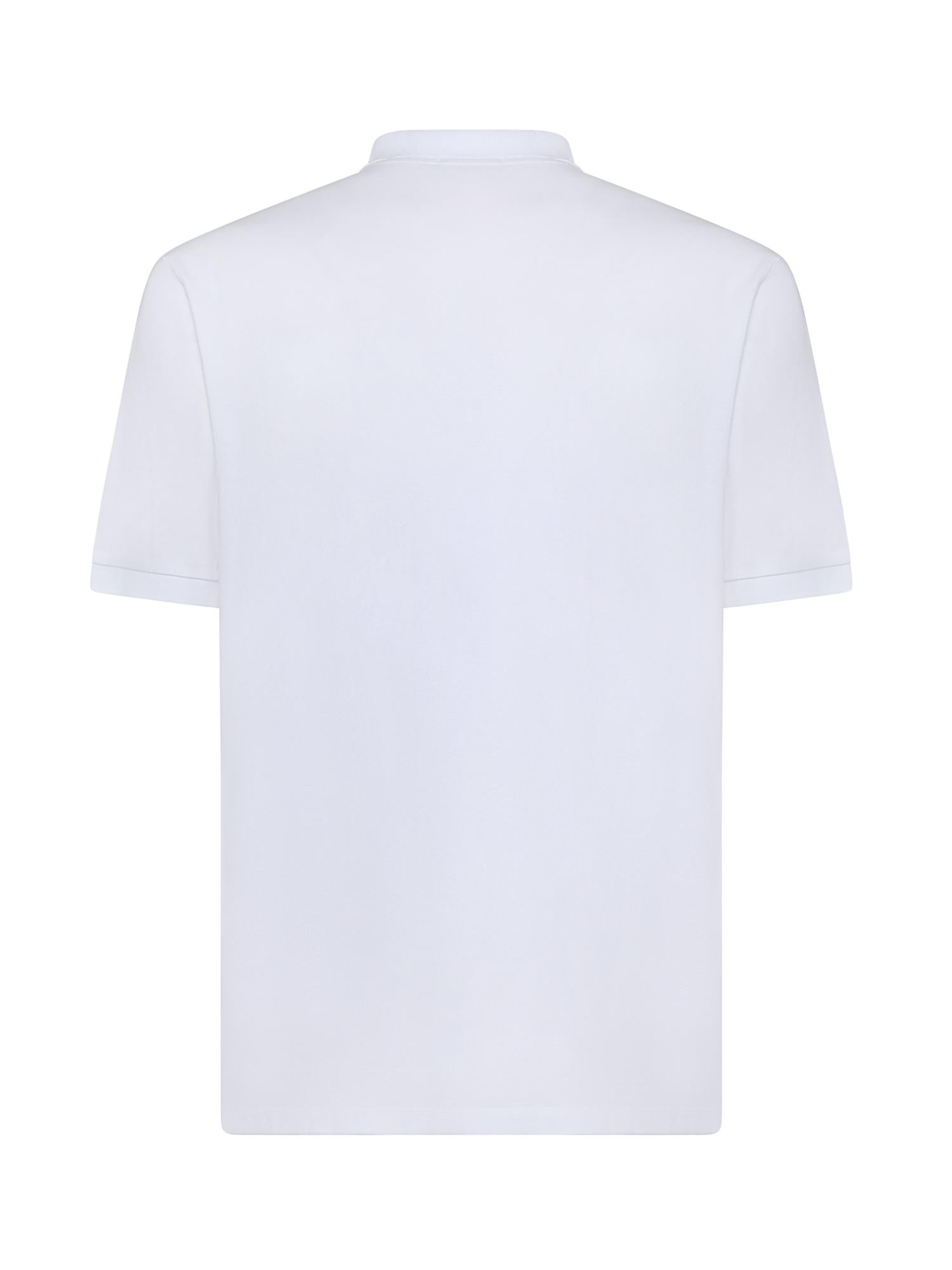 Polo in cotone con logo L1S152200008 S0017V1001 STONE ISLAND 