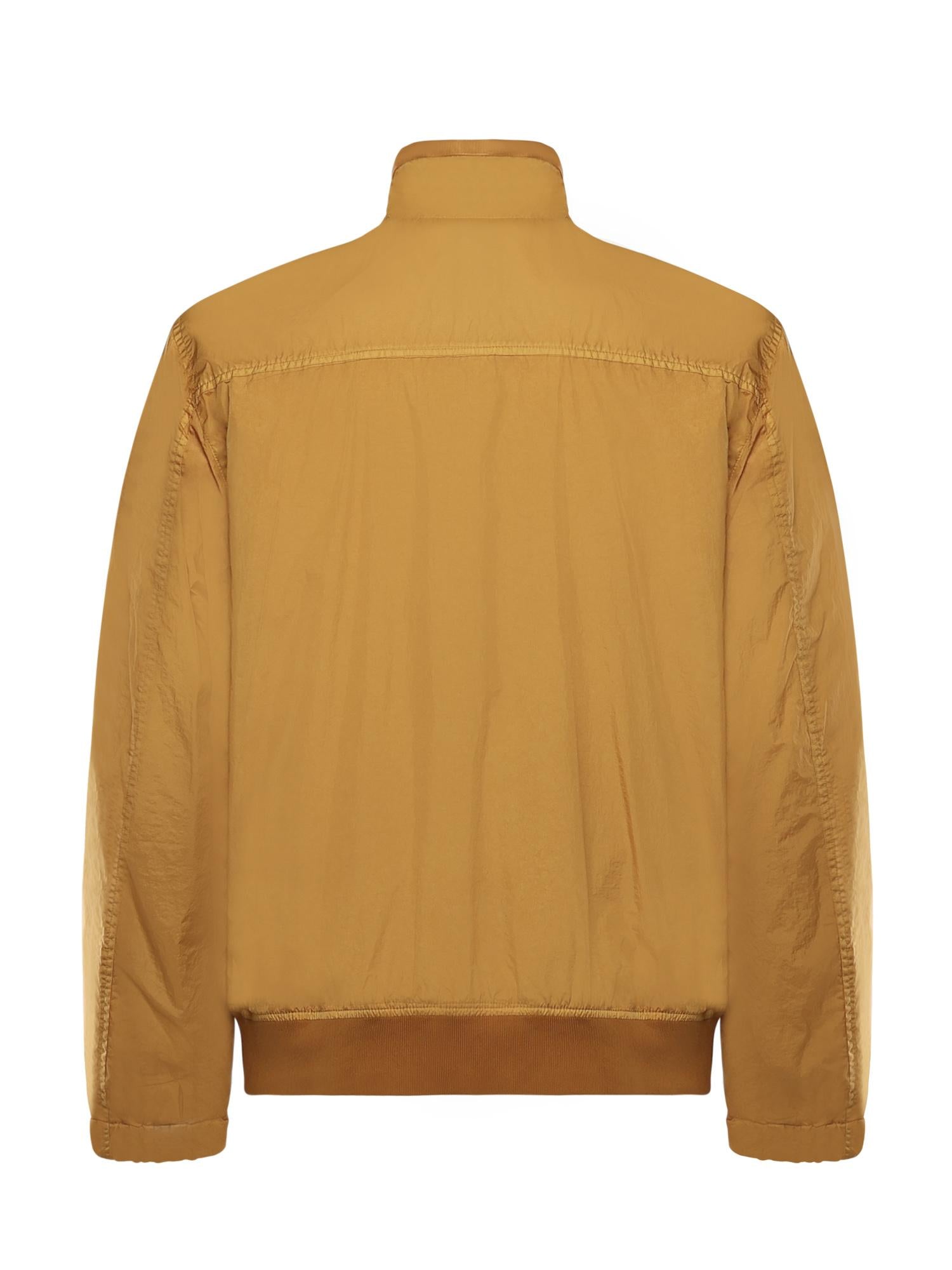 Giacca antigoccia in reps di nylon con logo L1S154100111 S0A23V0034 STONE ISLAND 