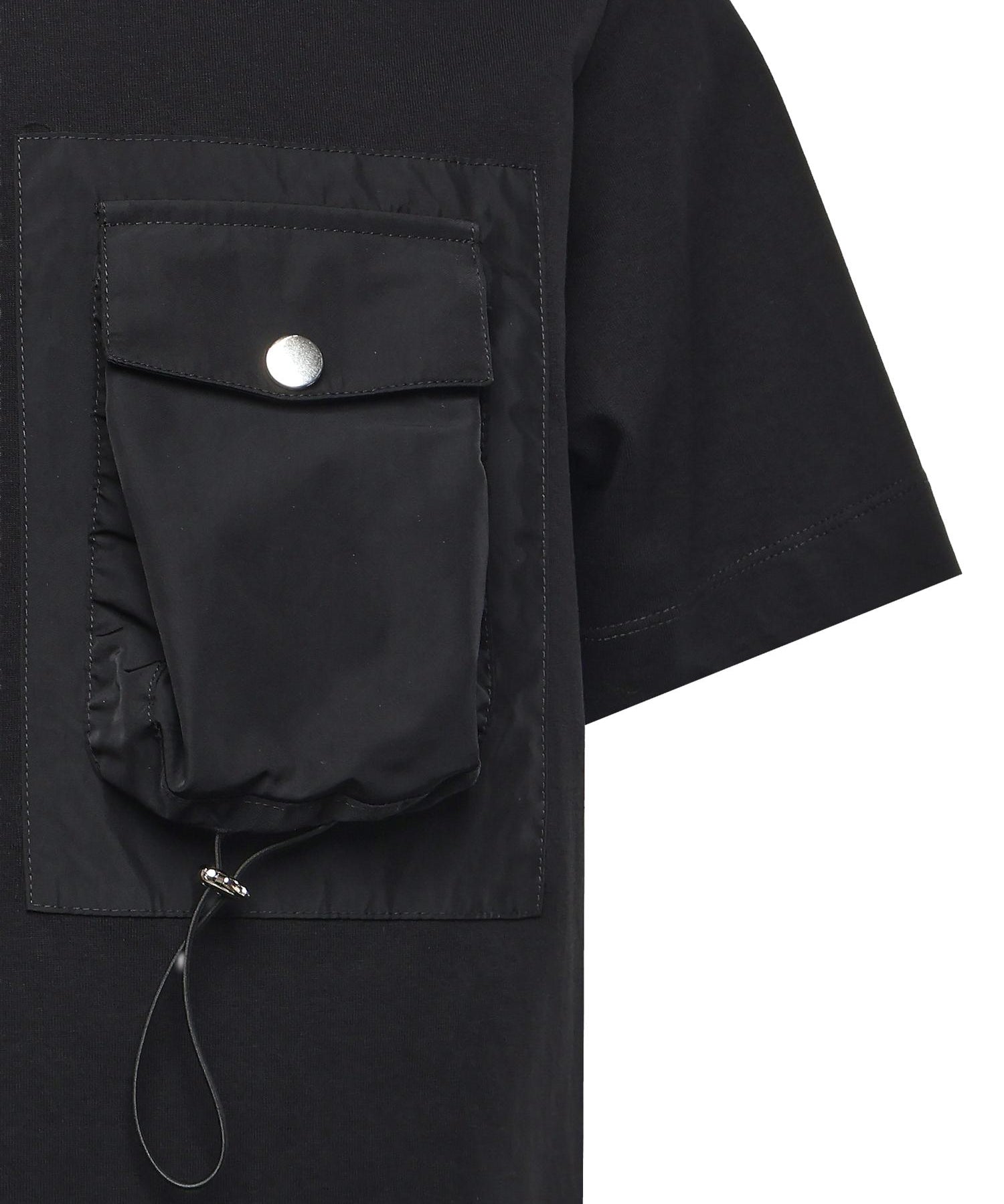 T-shirt in cotone BULL NERO GIULIANO GALIANO 