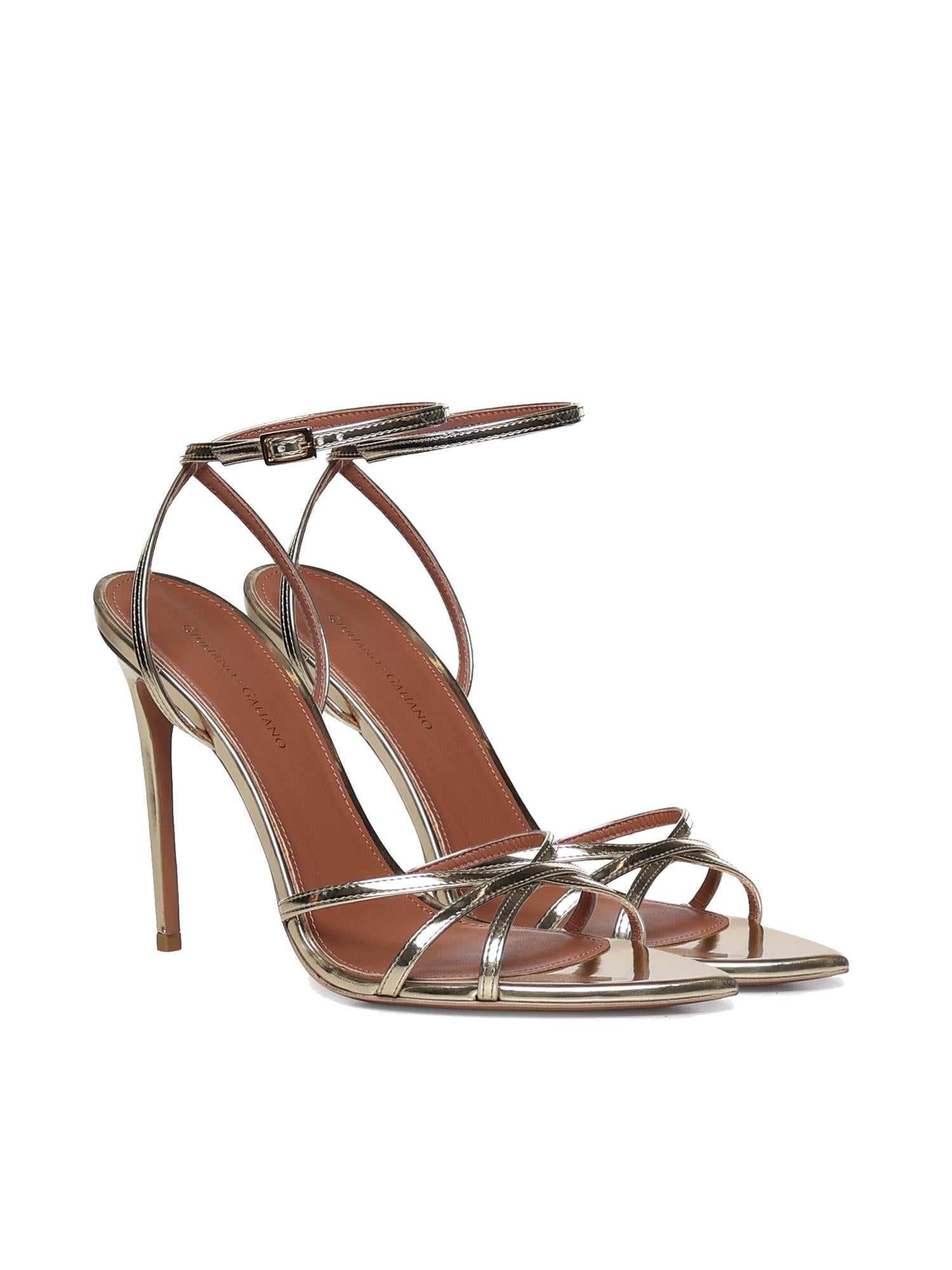 Sandali Margot in vernice MARGOT VERNICEPLATINO GIULIANO GALIANO 