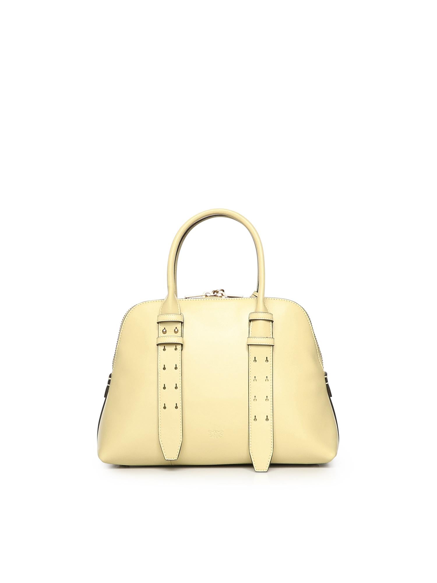 Borsa a mano media Escape Bag in pelle 105906 A0QOC39Q PINKO 