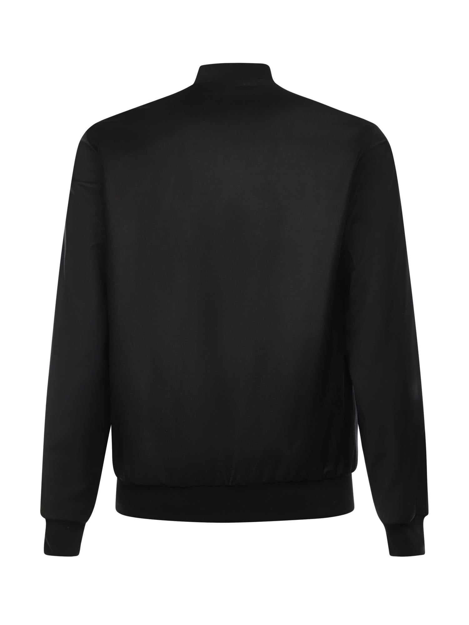 Giacca bomber Steve in lana<BR/> STEVE NERO/NERO GIULIANO GALIANO 