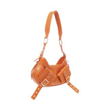 Borsa a spalla Y2K.001 FBBP70001STR -ARANCIO/ORO BIASIA 