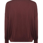 Pullover in misto lana DK9264 ECRU OTTOD'AME 