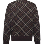Maglione in lana e cashmere Check 8115704 B2412 BURBERRY 