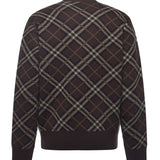 Maglione in lana e cashmere Check 8115704 B2412 BURBERRY 