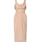 Abito lungo in misto seta CH26SRO16106 6H7 CHLOÉ 