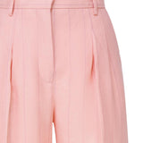 Pantaloni Nathalie in misto lino TM150407B TNL010PINK THE ANDAMANE 