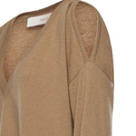 Maglia in lana e cashmere MGKD11004 CAMMELLO INSPIRED BY AKEP 