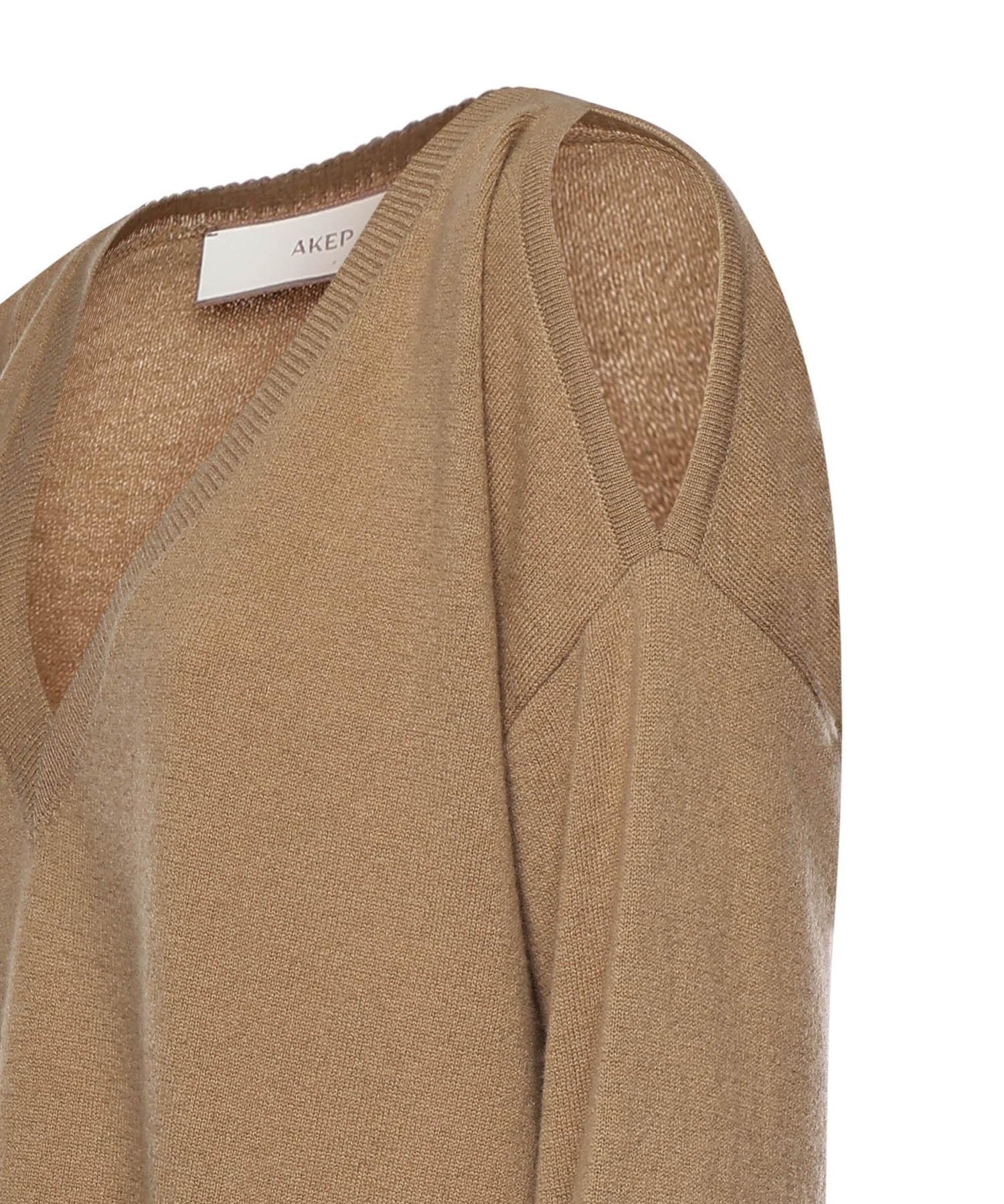 Maglia in lana e cashmere MGKD11004 CAMMELLO INSPIRED BY AKEP 