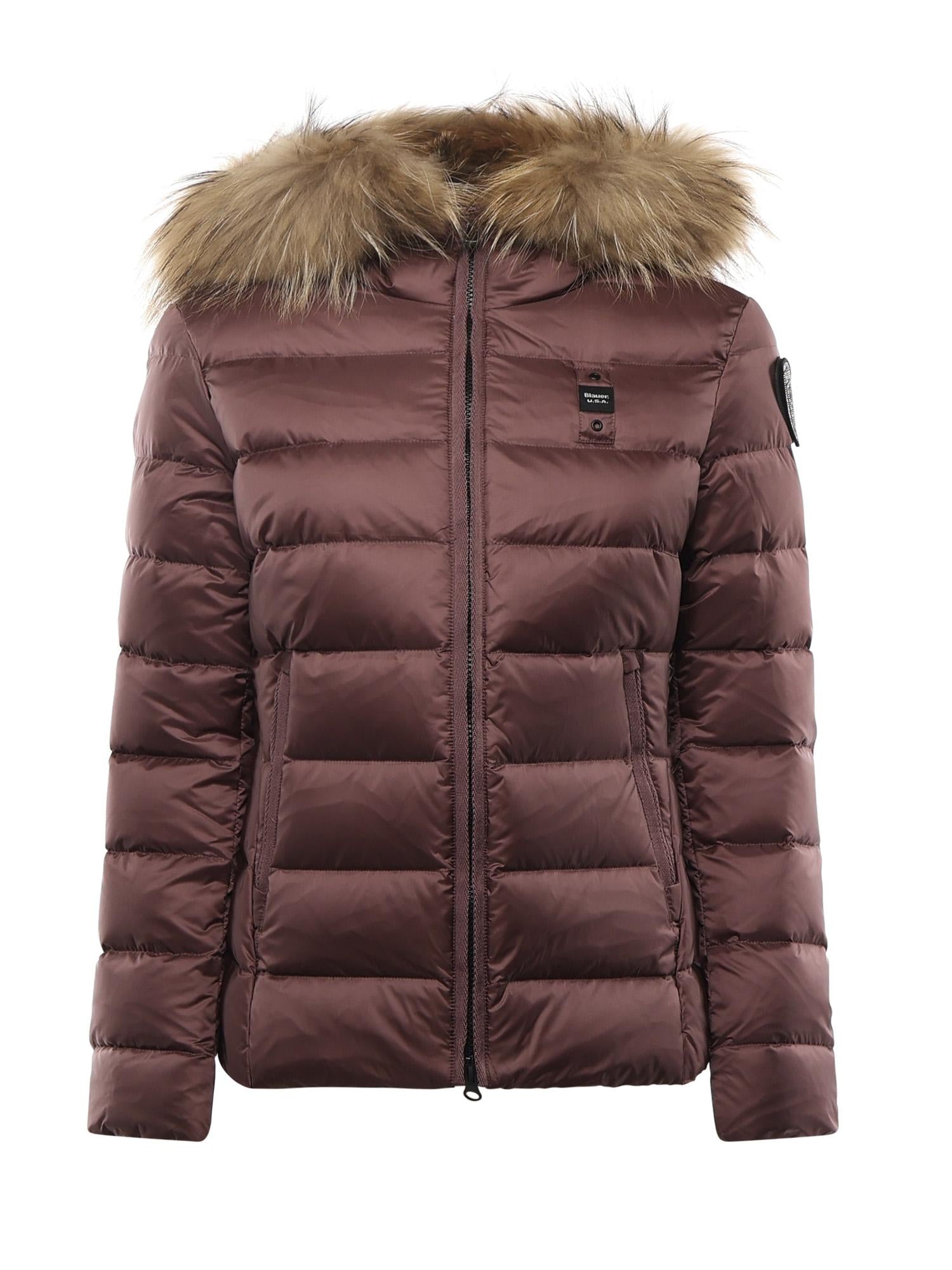 Piumino a righe Arcadia 25WBLDC03099 A0604750ALT BLAUER 