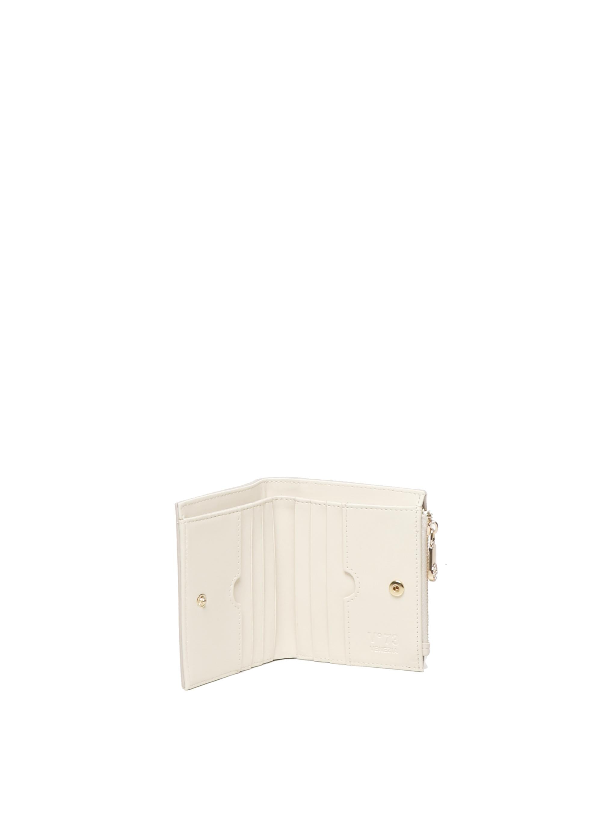 Portafoglio Federica 73PS8VI258 FEDERICAOFF WHITE V° 73 