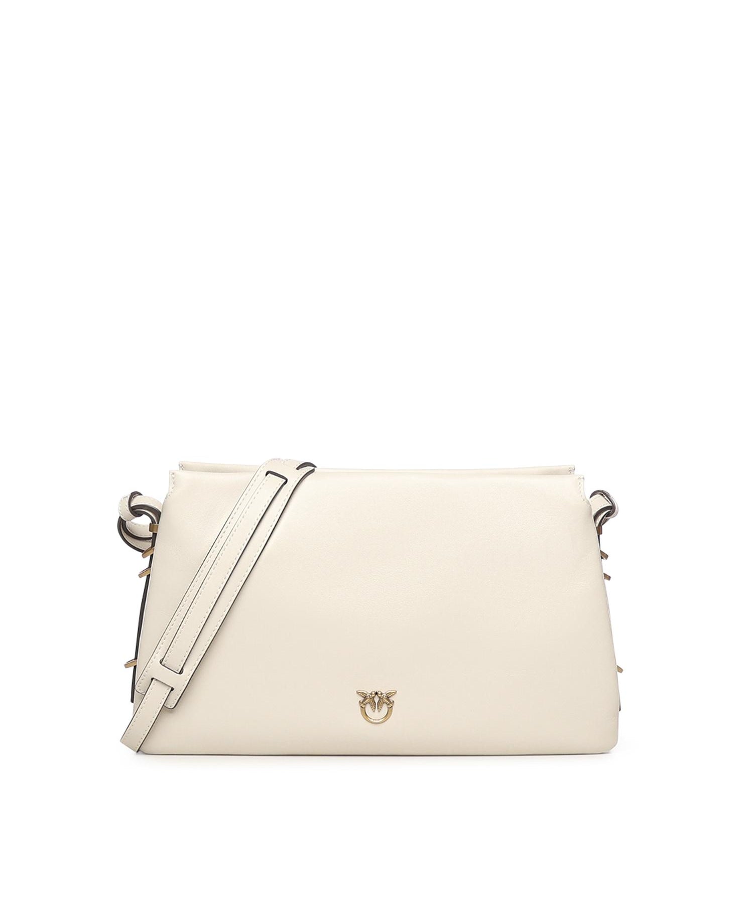Borsa a tracolla One, Two, Three Bag in pelle 105161 A0QOZ14Q PINKO 