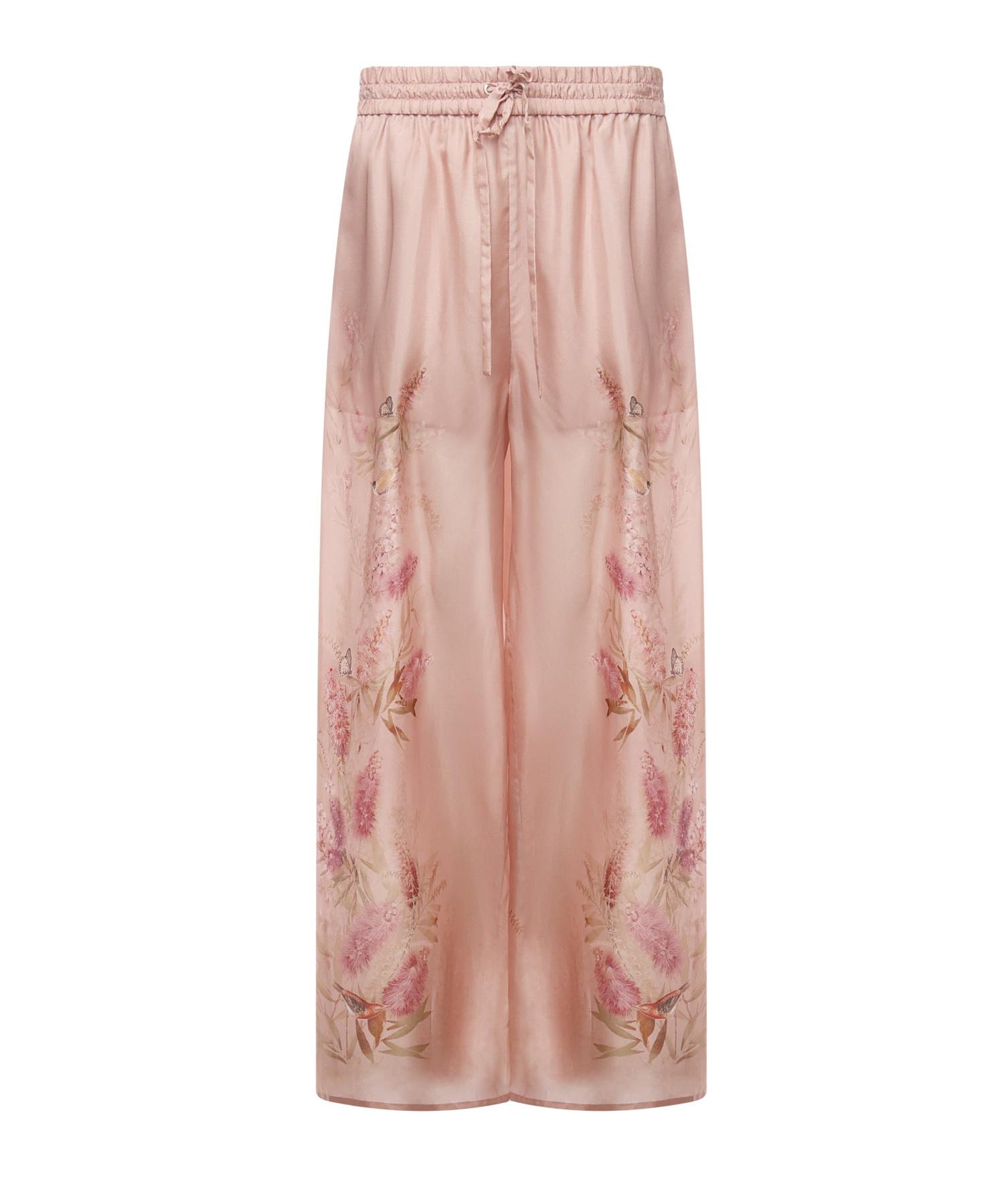 Pantaloni Cascadian in seta 3254PSS255 PINK ZIMMERMANN 