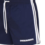 Boxer midi con logo D7B646140 417 DSQUARED2 