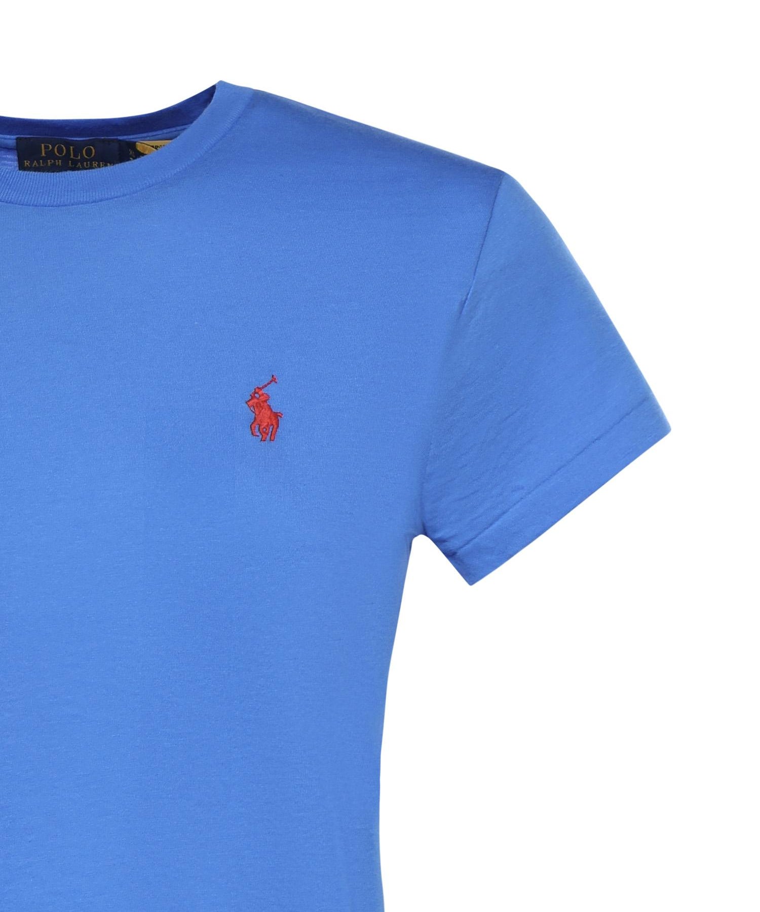 T-shirt in cotone con logo 211B14605 004 POLO RALPH LAUREN 