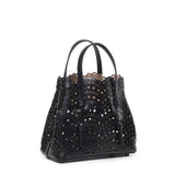 Borsa Mina 20 in pelle di vitello AA1S06720C0A44 999 ALAIA 