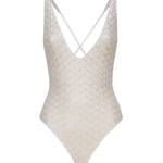 Costume intero con bretelline sottili incrociate MC22SP03 BR00TC14001 MISSONI 
