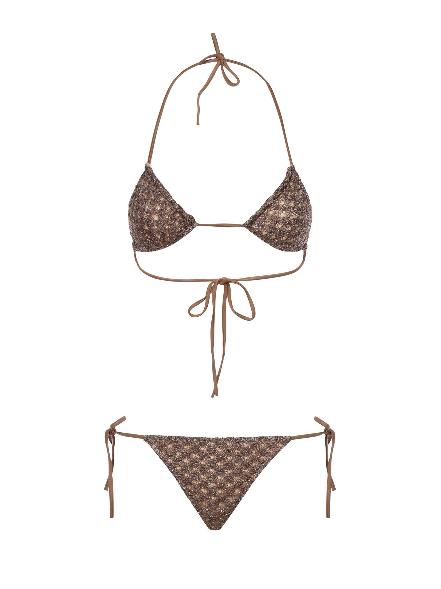 Bikini in viscosa lamé motivo ragnatela MC22SP00 BR014DS80EE MISSONI 