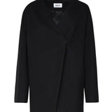 Cappotto con taglio geometrico MMD904 NERO MARIUCCIA Milano 
