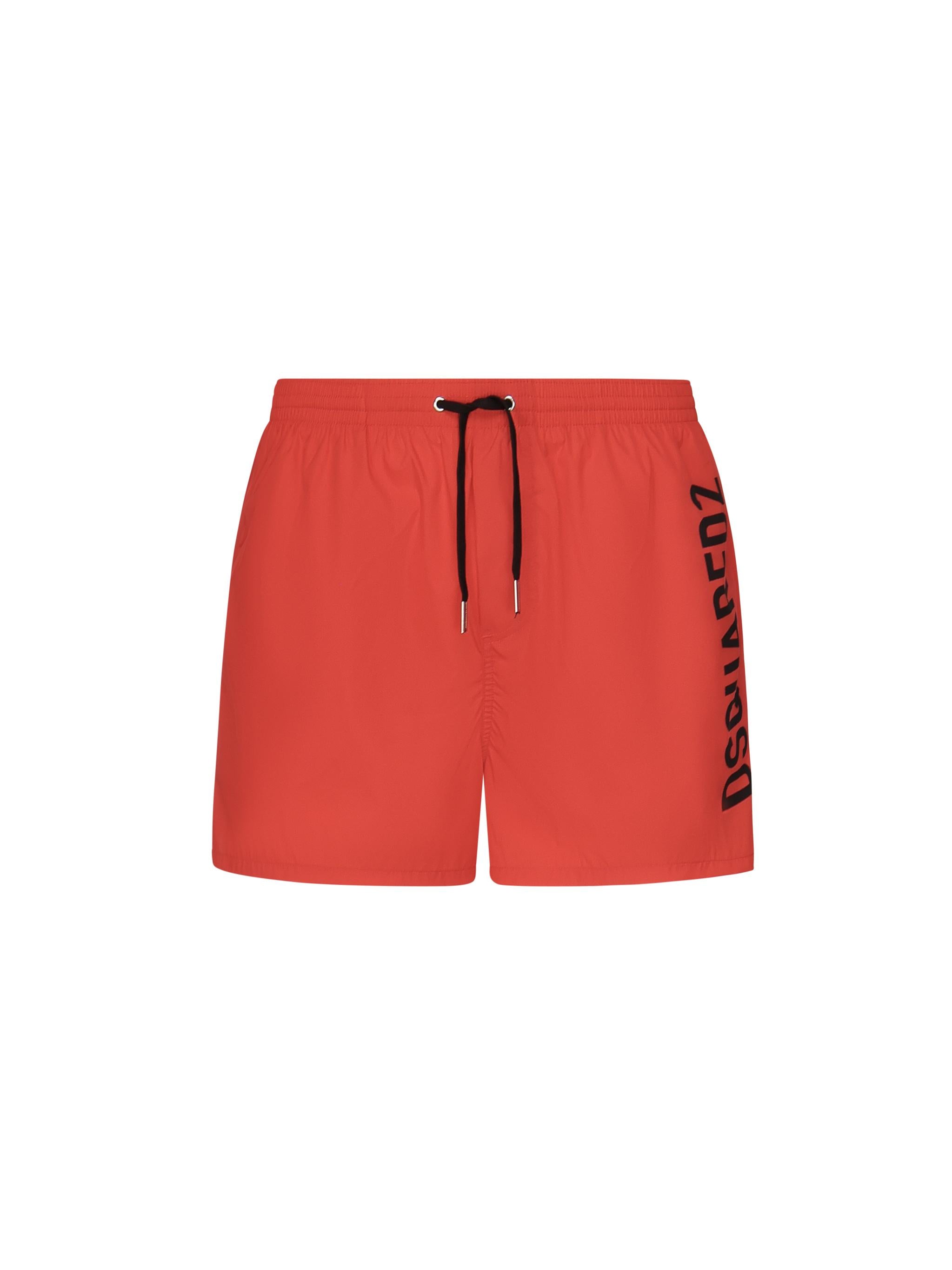 Boxer midi con logo<BR/> D7B646000 611 DSQUARED2 