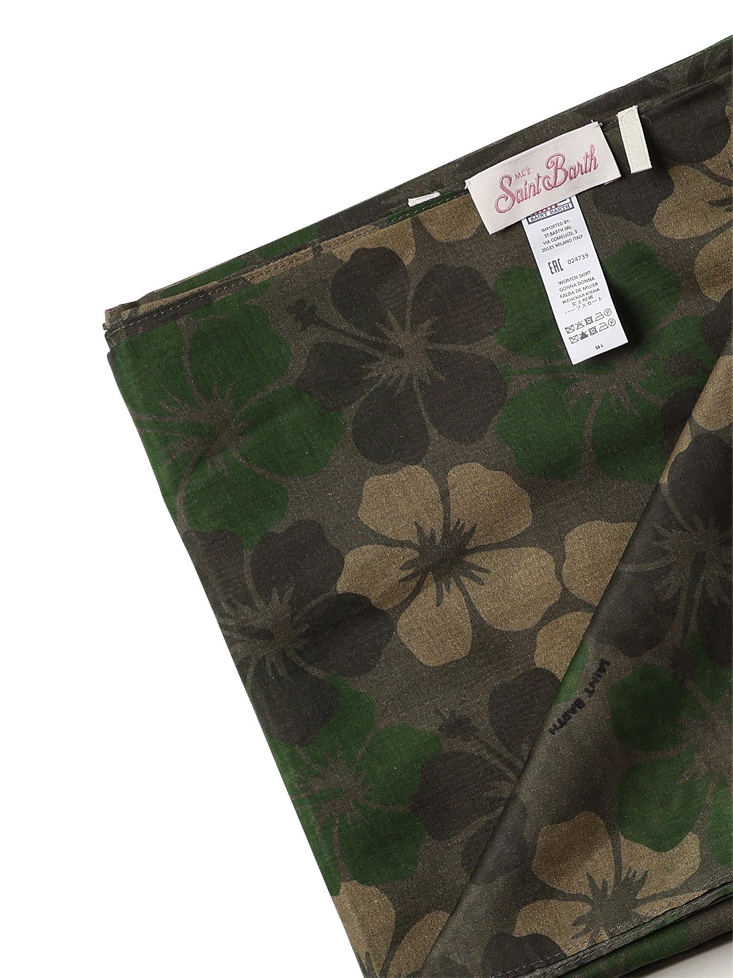Pareo lungo Thaiti in misto cotone e seta TAIT001 09578L MC2 SAINT BARTH 