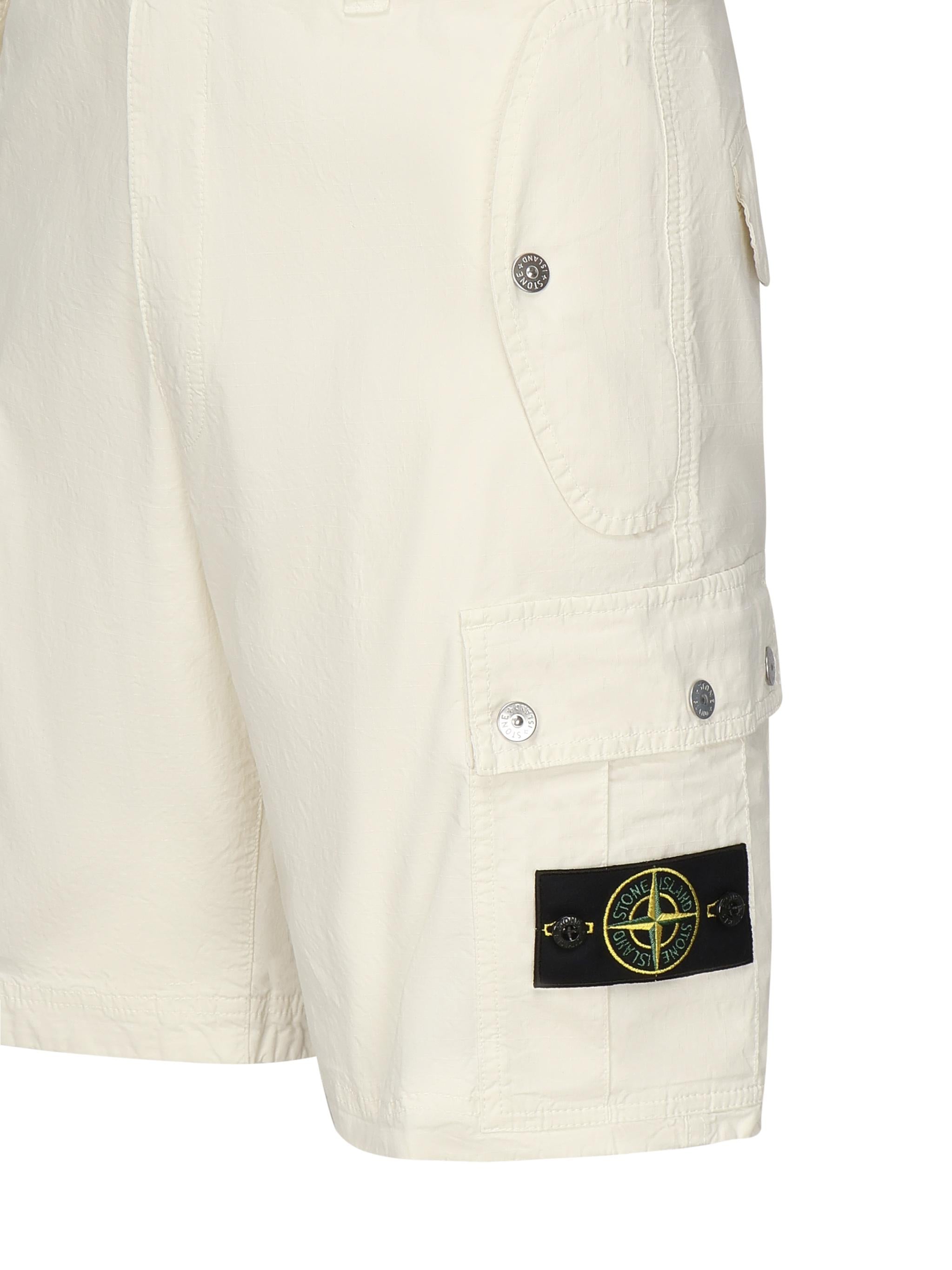 Bermuda cargo con patch logo K1S15L100004 S0063V0093 STONE ISLAND 
