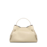 Borsa a mano Gyoza in pelle GYOZA PEBBLE GRAIN LEATHER ANGORA YUZEFI 