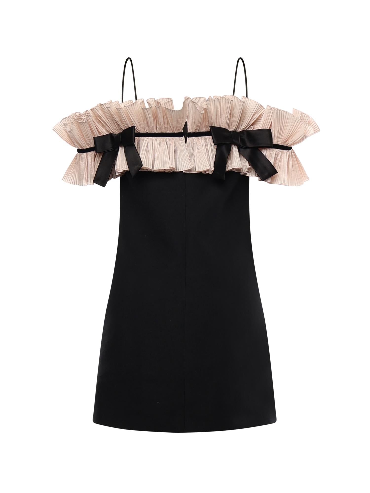 Abito corto in crepe couture 8B3VAHQ0 1CF45B VALENTINO GARAVANI 