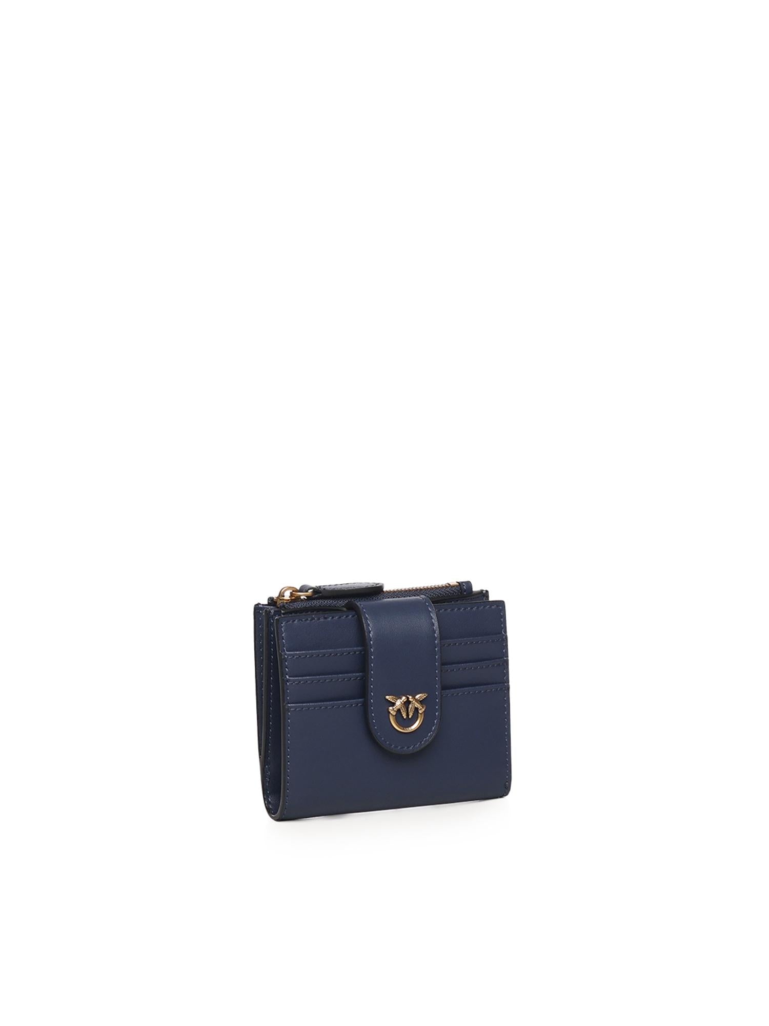 Portafoglio zip-around in nappa 103610 A0F1G08Q PINKO 