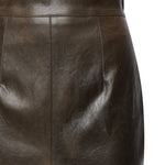 Claudia leather skirt 25FWNGN-0009 VINTAGE NINEMINUTES 