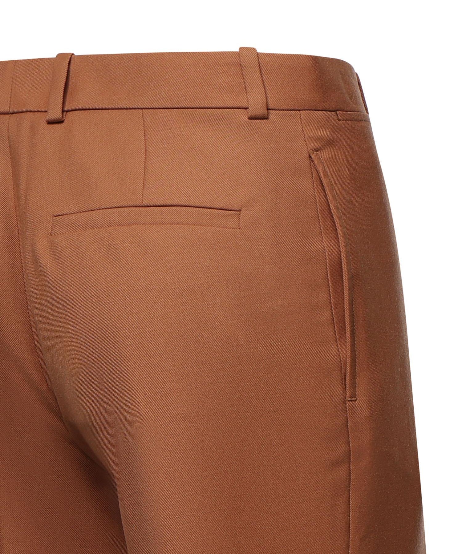 Pantaloni svasati in gabardine di lana CH26APA36066 249 CHLOÉ 