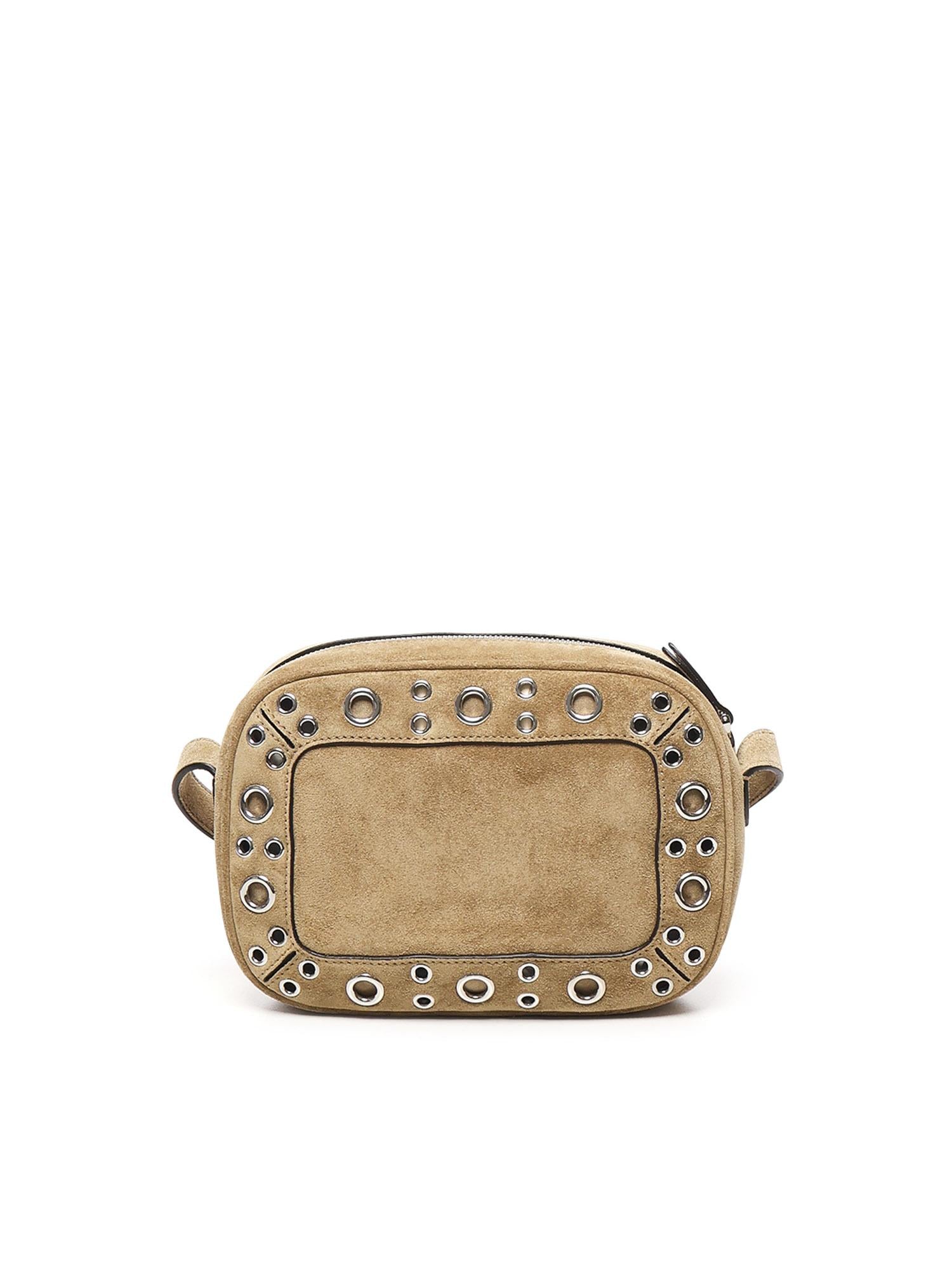 Borsa Nellcôte VLogo in suede con borchie 7Y2B0R74 JETRDX VALENTINO GARAVANI 