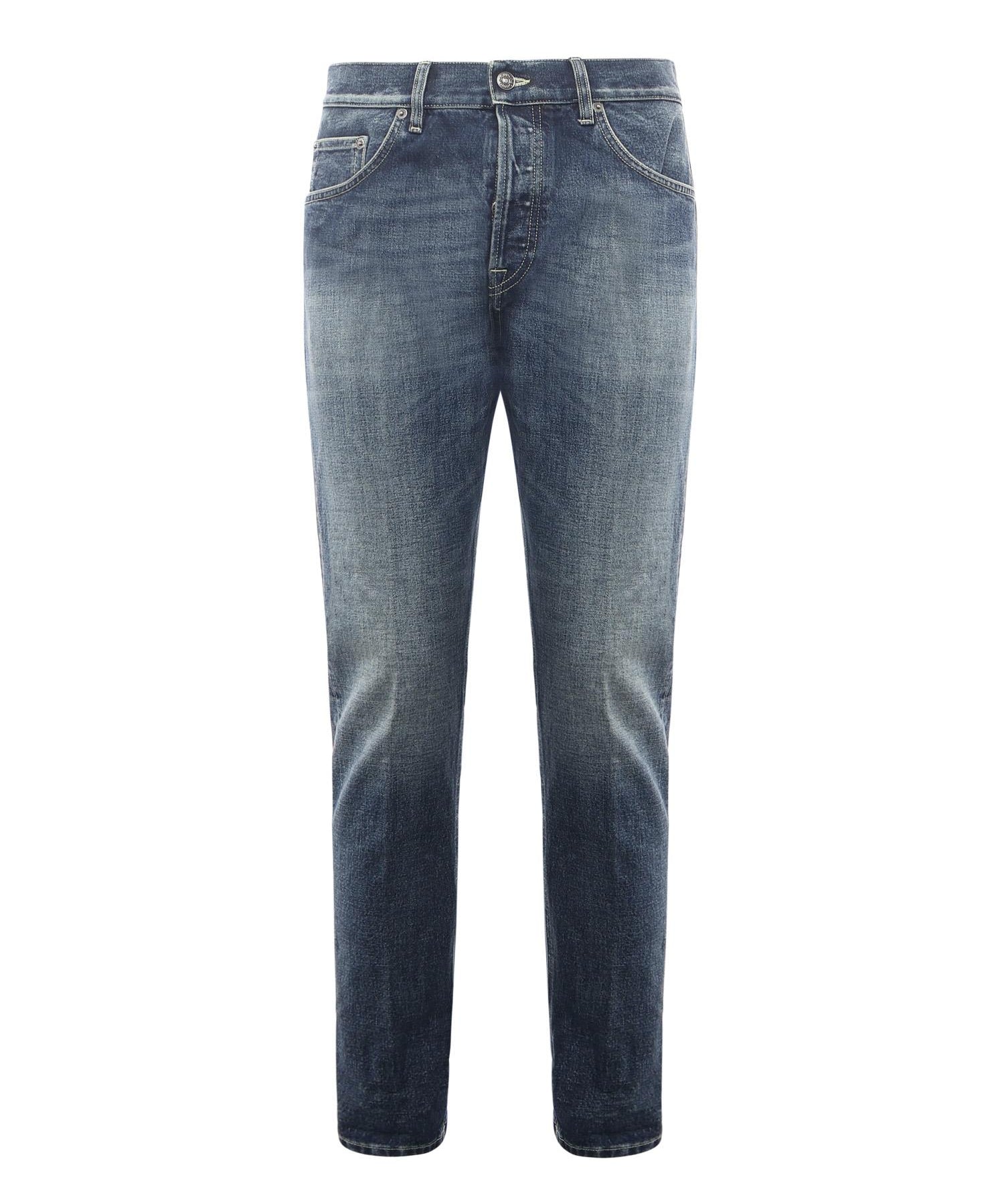 Jeans Icon in denim<BR/> UP563 DF0282ULH9800 DONDUP 