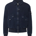 Bomber in velluto a costine con logo K2S154100123 S0J10V0021 STONE ISLAND 