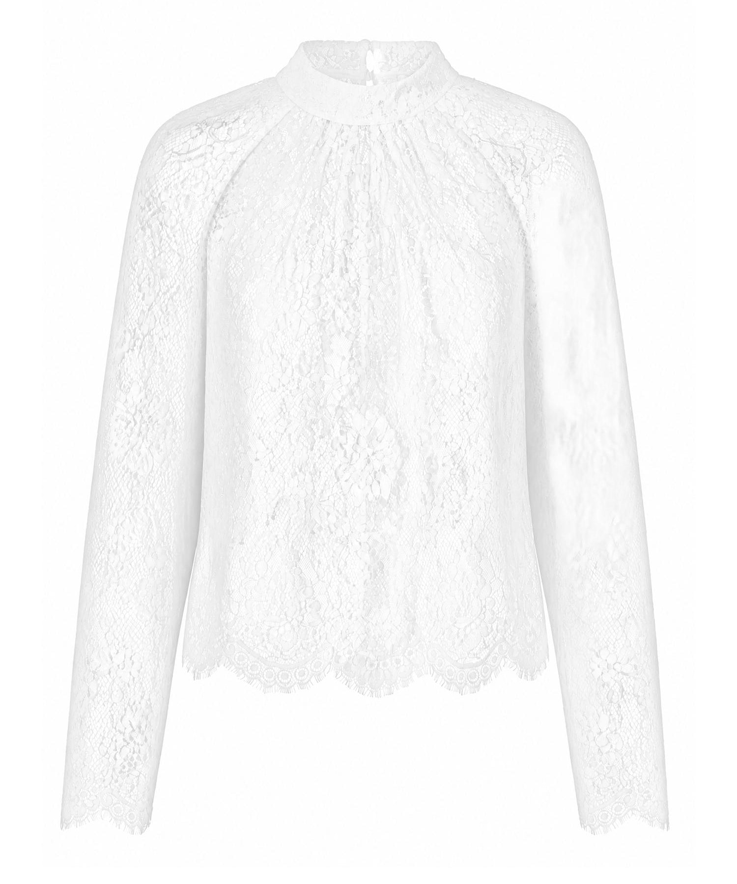 Blusa in pizzo PF26032TA W SELF-PORTRAIT 