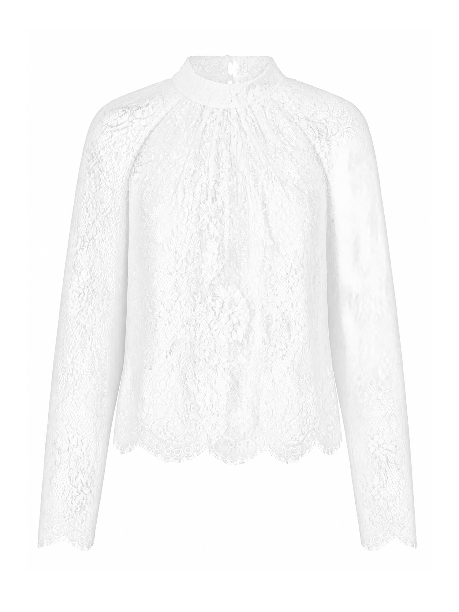 Blusa in pizzo PF26032TA W SELF-PORTRAIT 