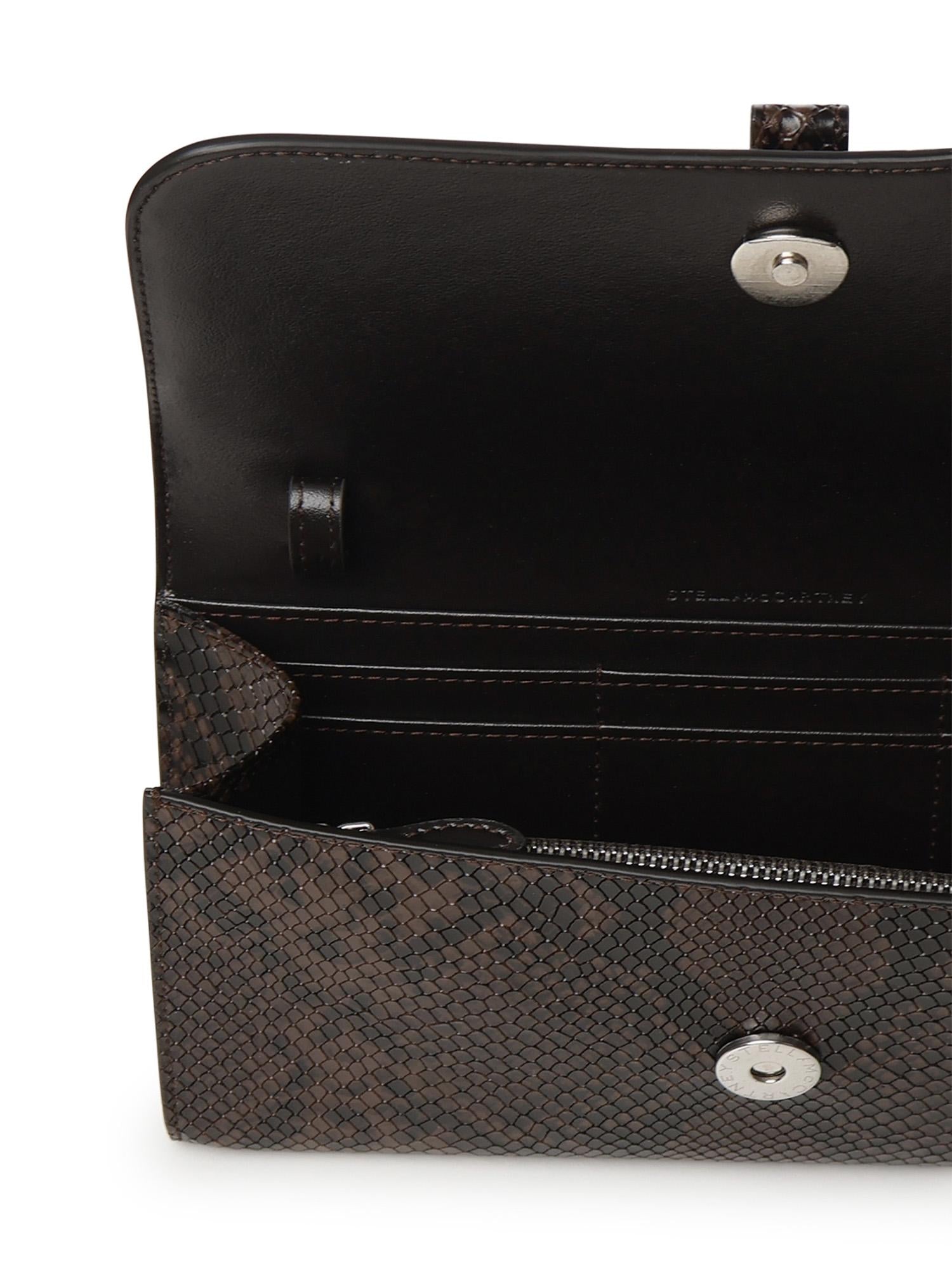 Borsa a tracolla con patta Ryder 7P0083 WP06302035 STELLA McCARTNEY 