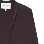 Giacca in popeline AA9V1285W144C 413 ALAIA 