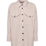 Overshirt in cotone DC460 BF0018YMB8511 DONDUP 