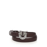 Cintura in pelle con logo 105876 A0F1LA7N PINKO 