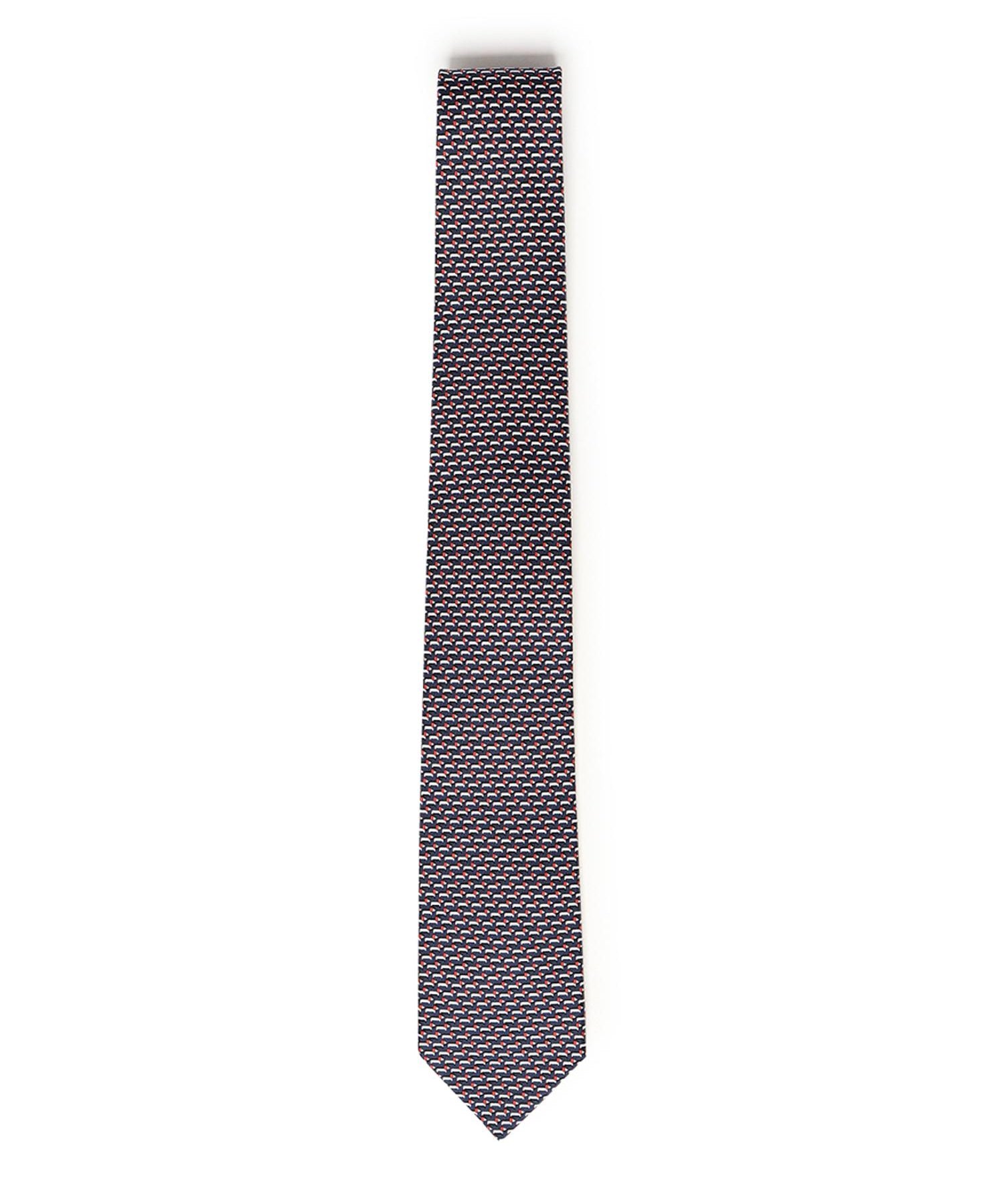 Cravatta in seta con stampa 351311 788884001 FERRAGAMO 