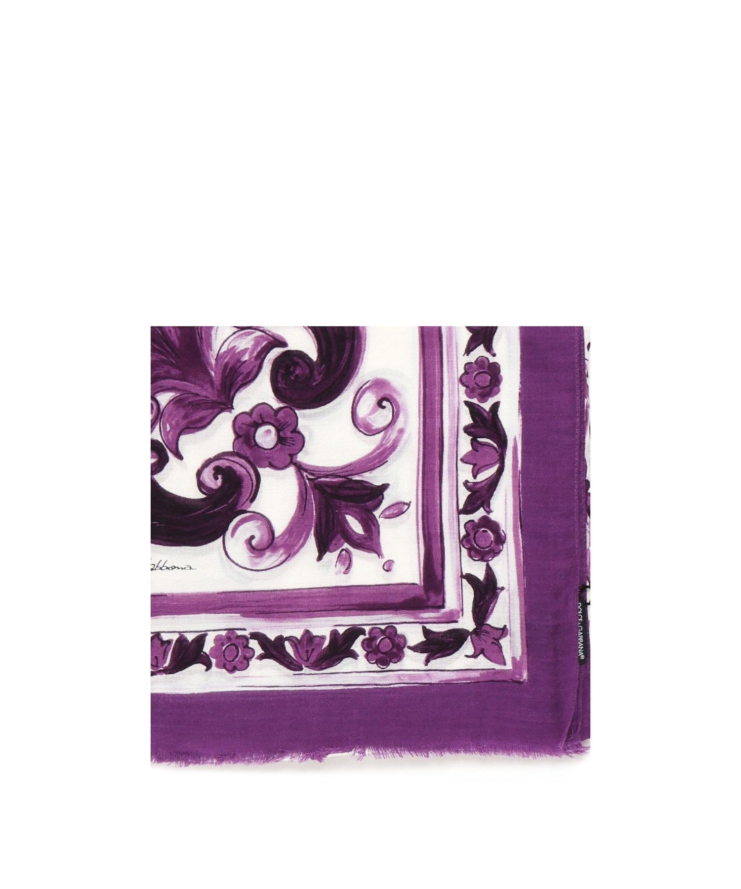 Stola stampa Maiolica FS184A GDC6XHP3ON DOLCE & GABBANA 