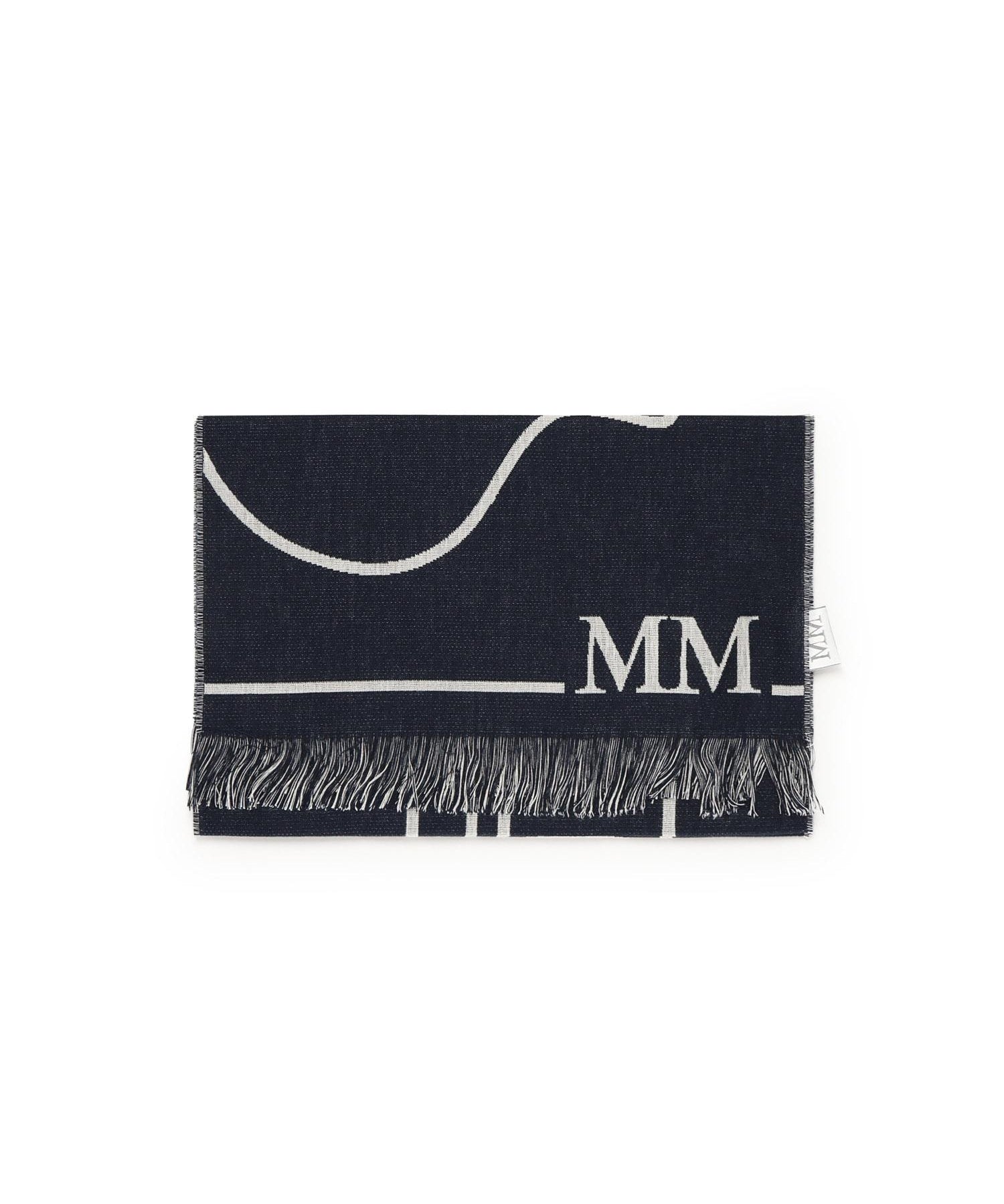 Stola Corona con logo 2526546027600 001 MM Max Mara 