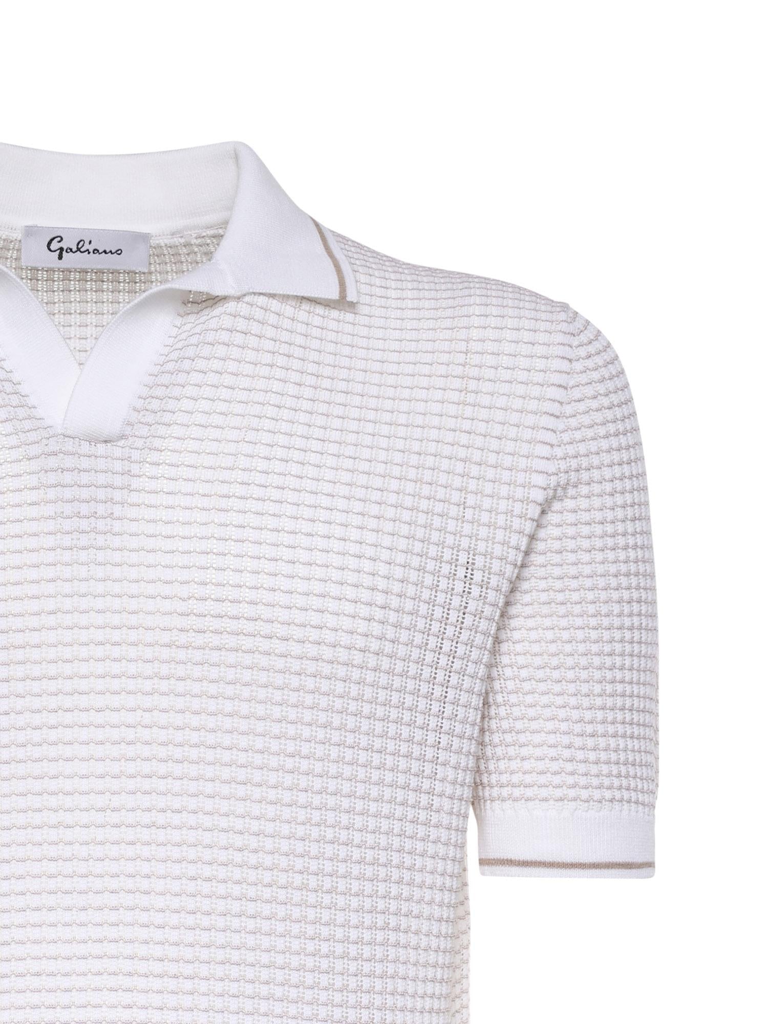 Polo in cotone 57191 20650002 GALIANO 