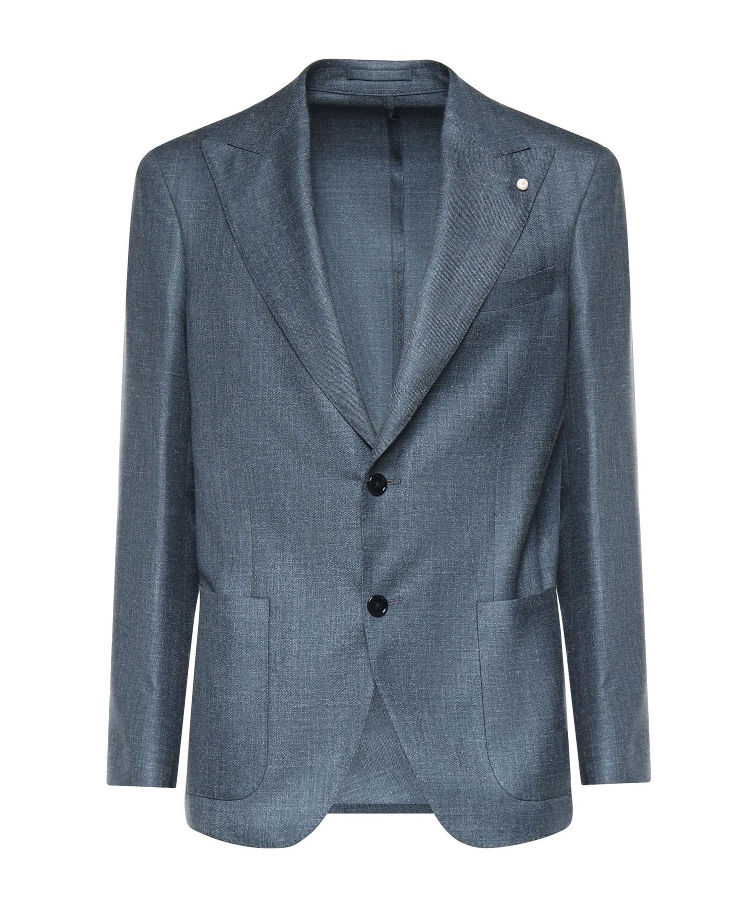 Blazer monopetto in misto lana<BR/> 2412 622642 LUIGI BIANCHI 