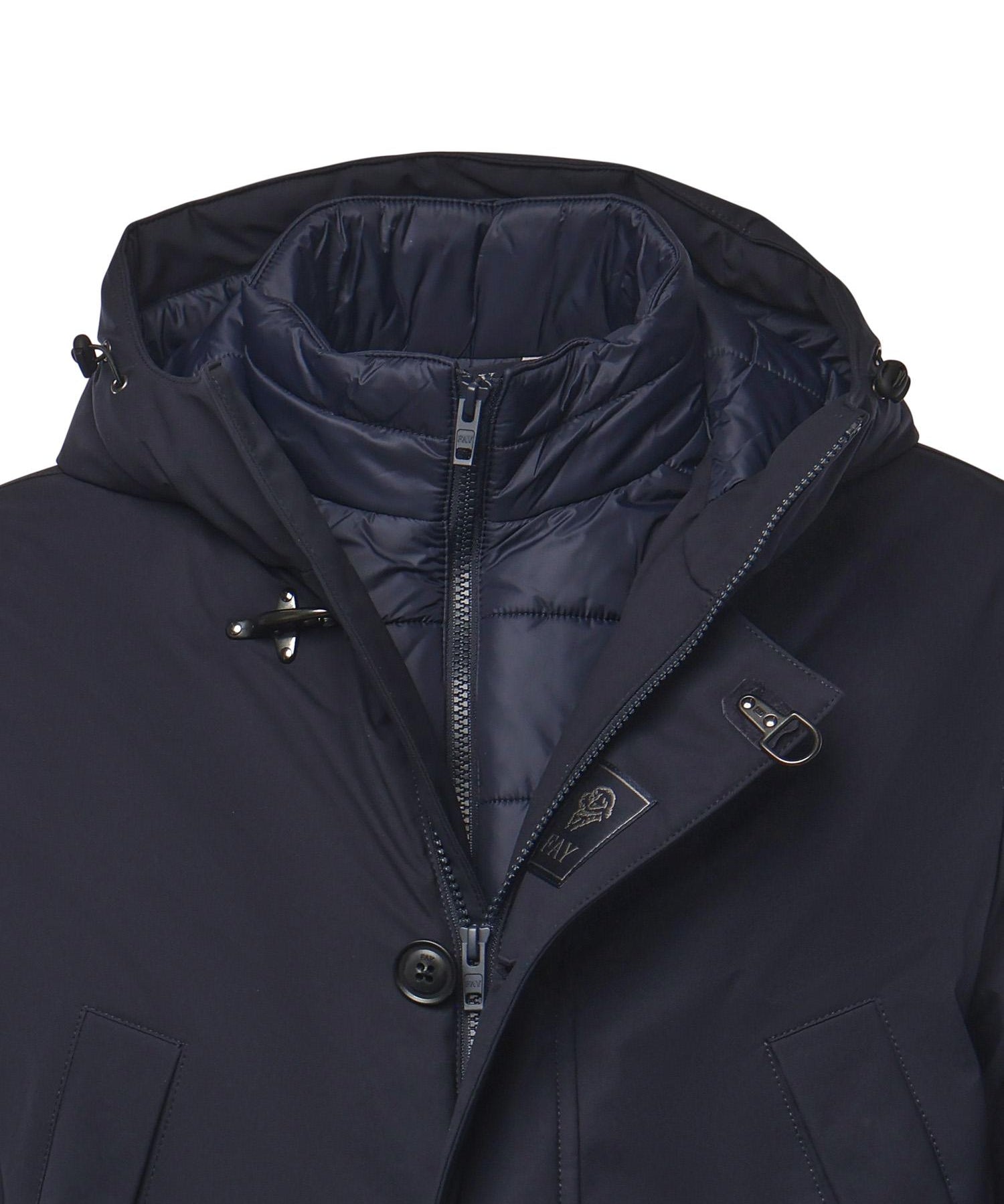 Parka corto in gabardine tecnico NAM13510220XLM U809 FAY 