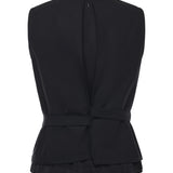 Top in misto lana DT9213 NERO OTTOD'AME 
