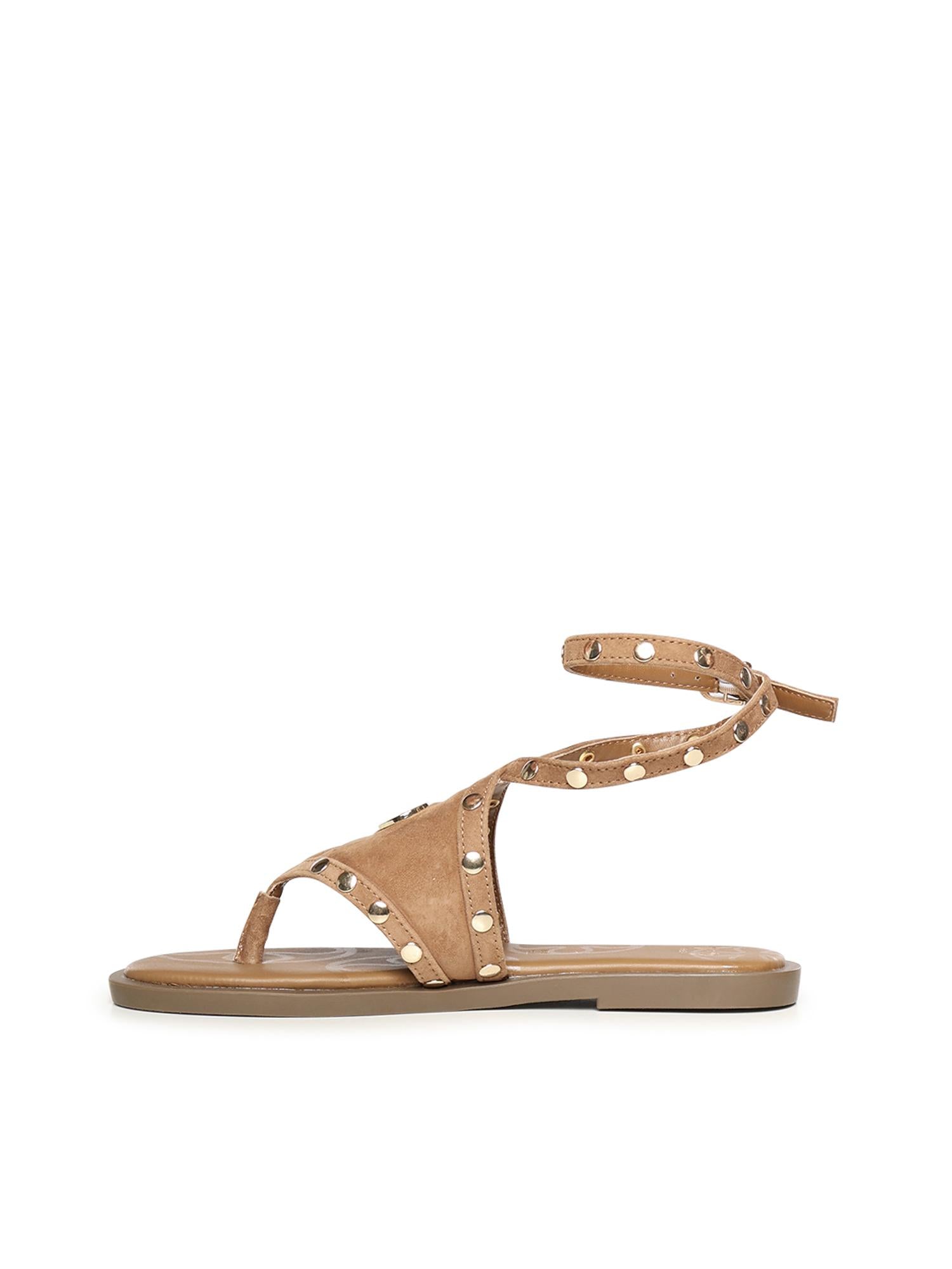 Sandali Jole flat in camoscio 73CZ9YQ01CAM JOLE FLATCUOIO V° 73 